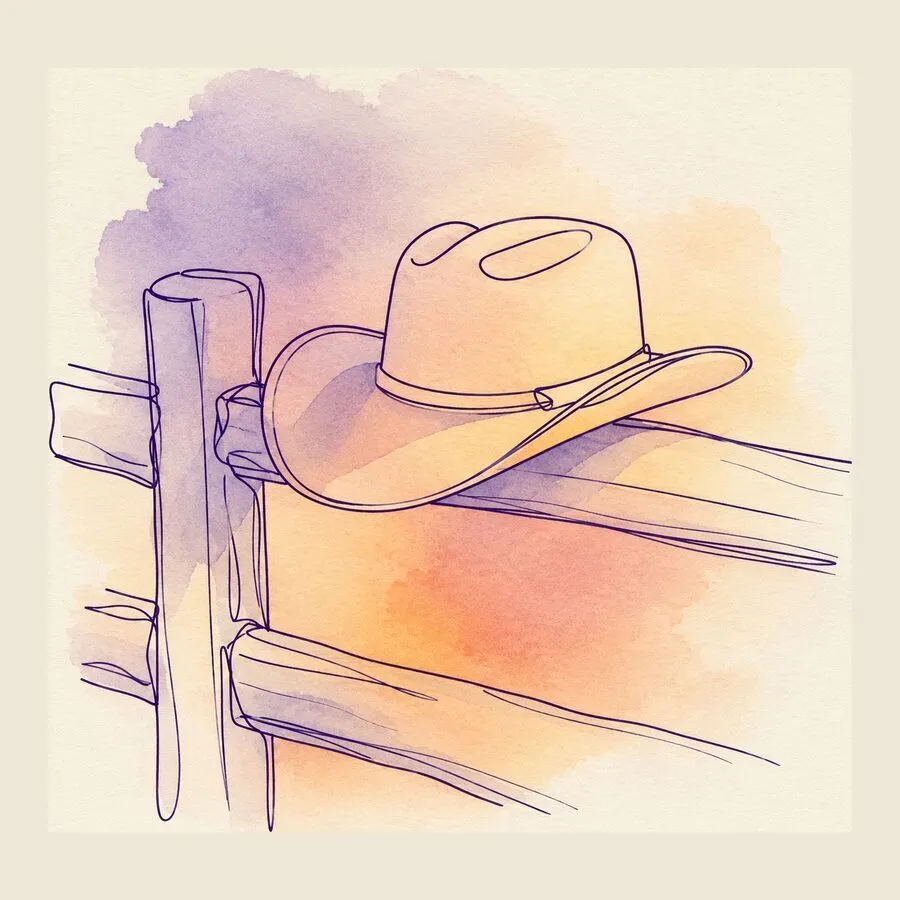 Cover art for A country anniversary song for her Christmas miracle cowboy