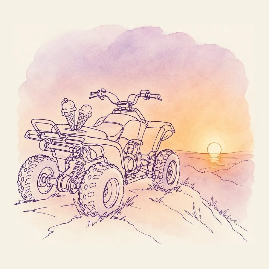 Cover art for A country birthday song for a dad who raised five girls