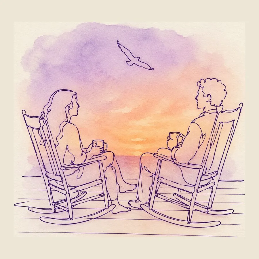 Cover art for A country birthday song for the second-chance love she calls her guardian
