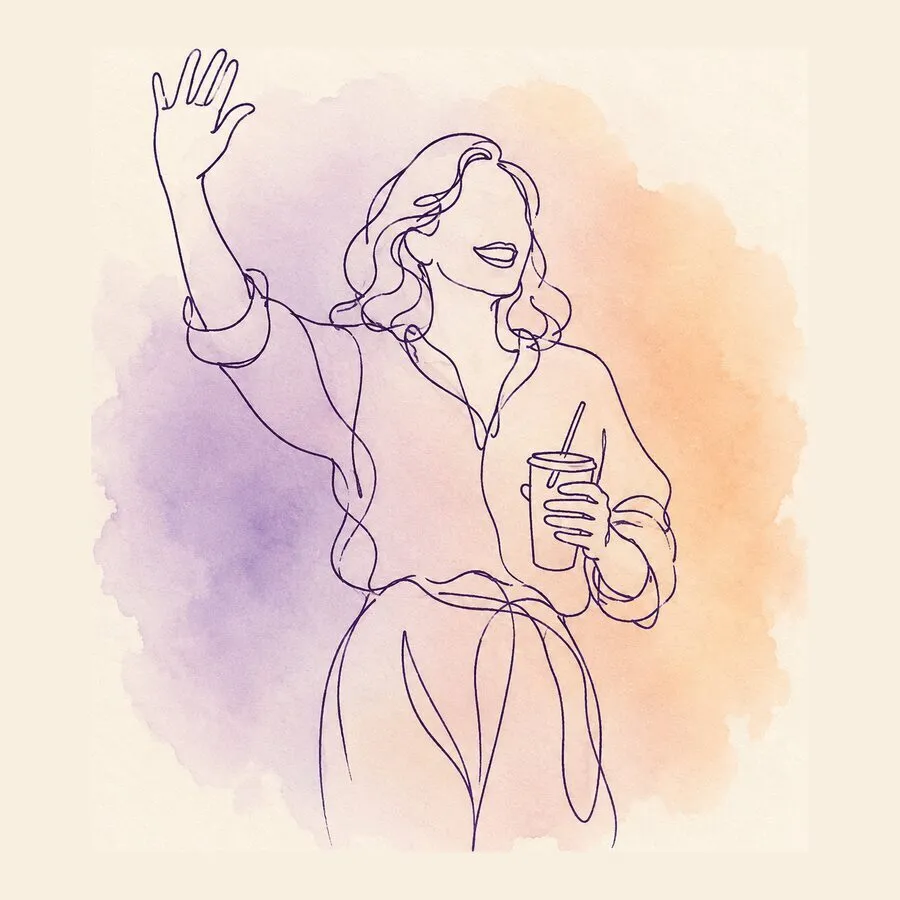 Cover art for A country song for a mom who waves at strangers