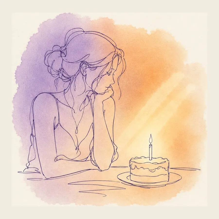 Cover art for A pop birthday song for a boyfriend and that first August kiss