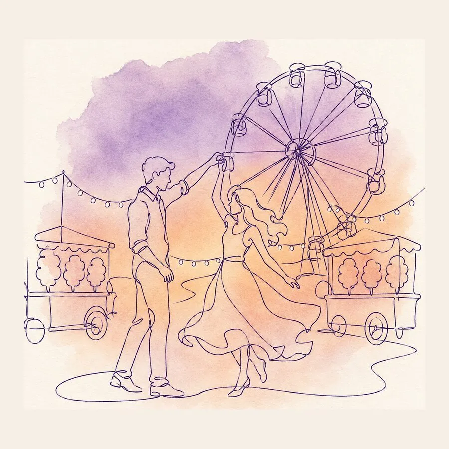 Cover art for A rock song for the boyfriend she met at the farmers fair