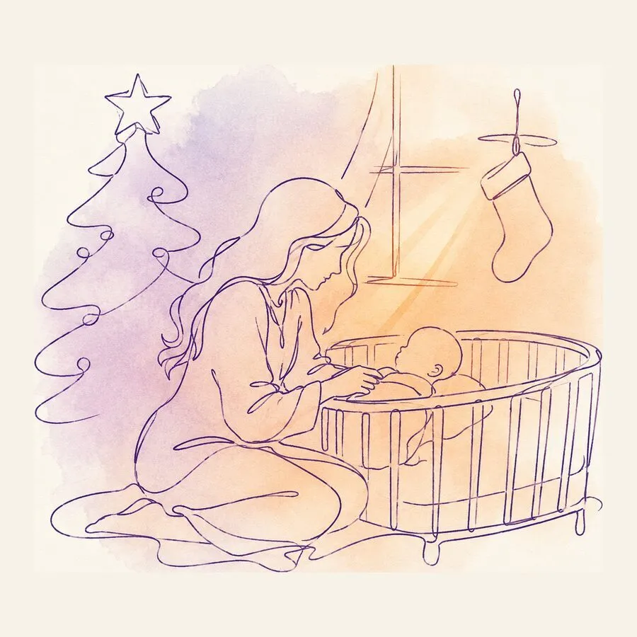 Cover art for An acoustic Christmas song for the man who stepped up